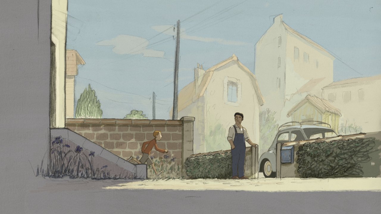 A Boat in the Garden backdrop