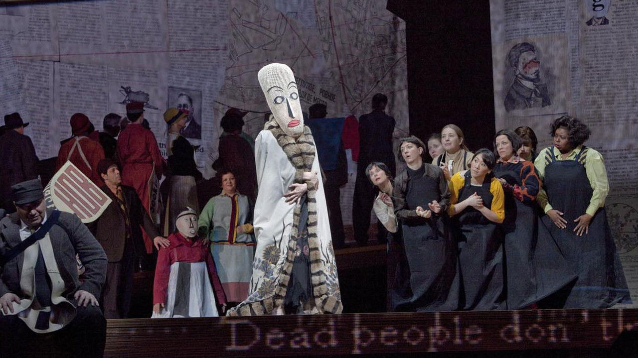 The Metropolitan Opera: The Nose backdrop