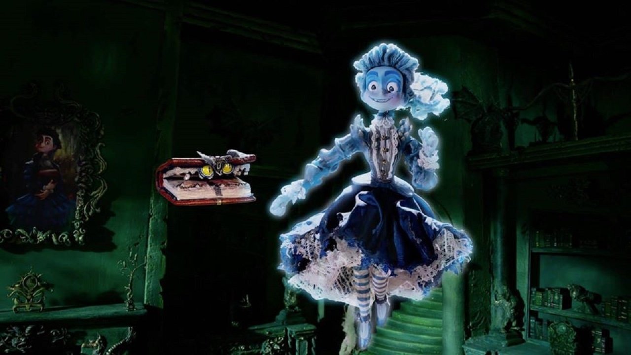 Frankelda's Book of Spooks backdrop