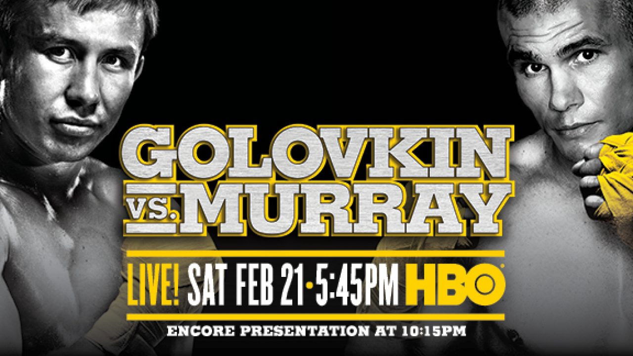 Gennady Golovkin vs. Martin Murray backdrop