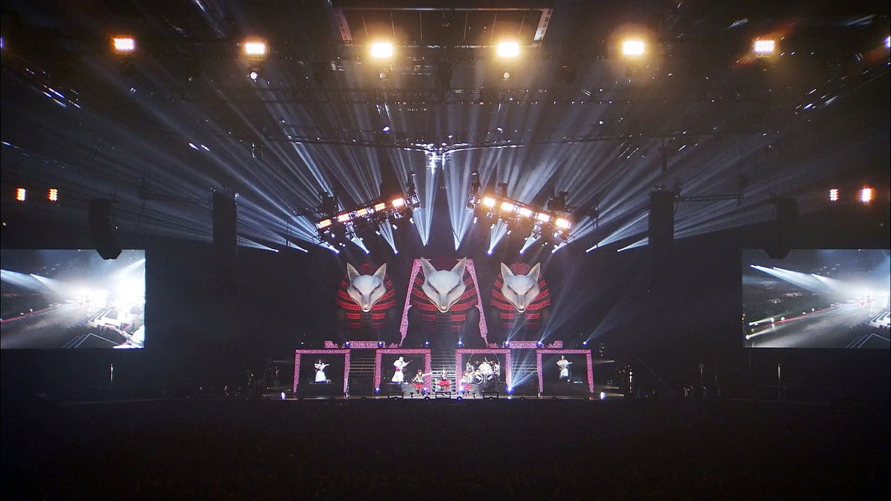 BABYMETAL WORLD TOUR 2015 IN JAPAN - The Final Chapter of Trilogy - Yokohama Arena backdrop