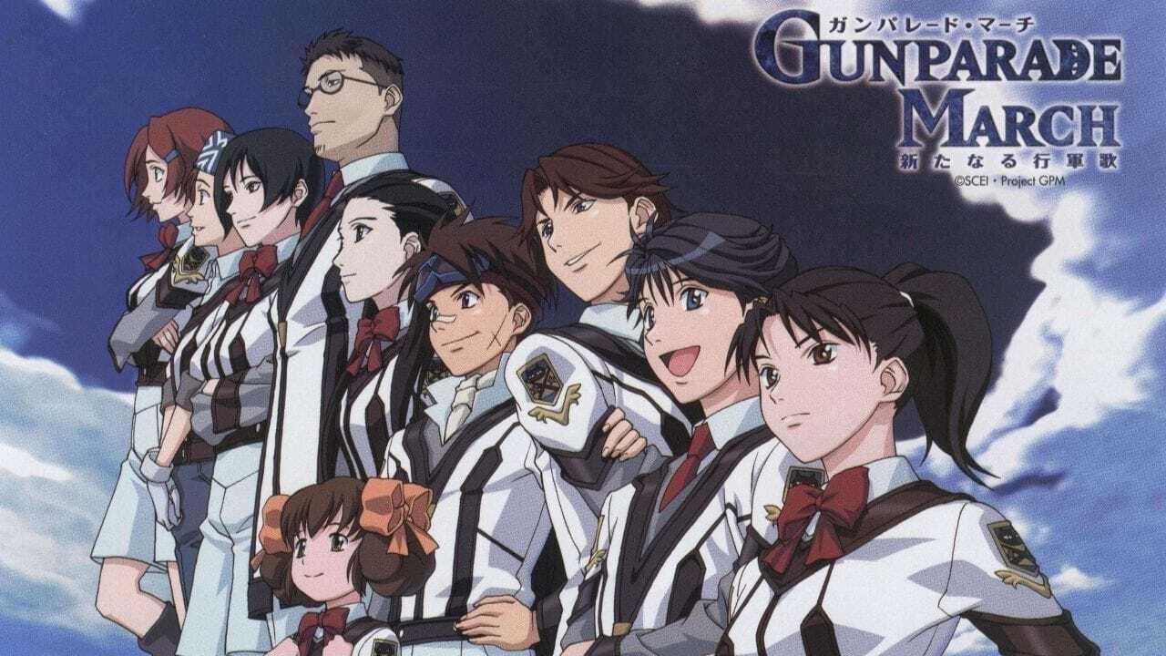 Gunparade March backdrop