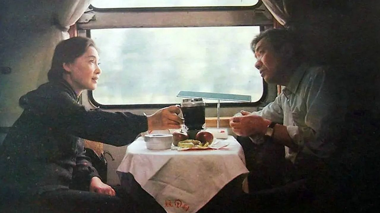 Qing shan xi zhao backdrop