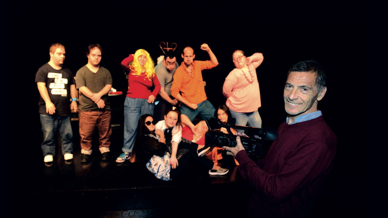 Down para arriba backdrop