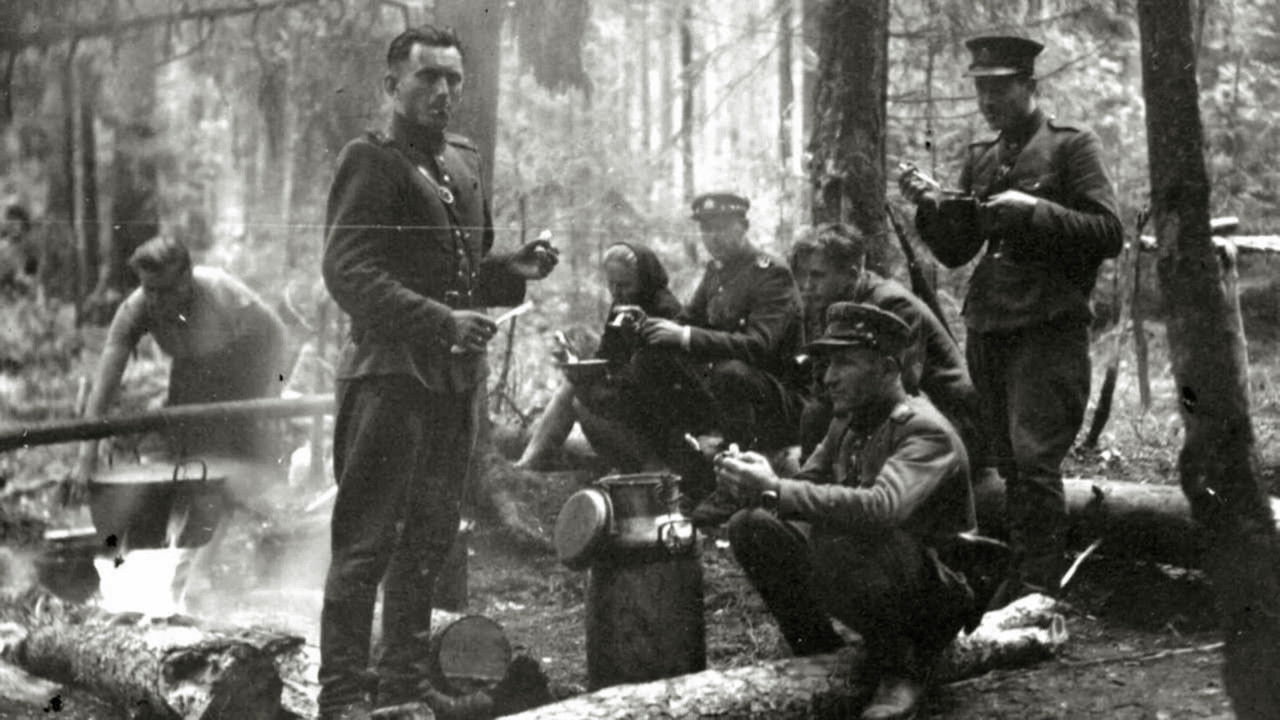 The Invisible Front backdrop