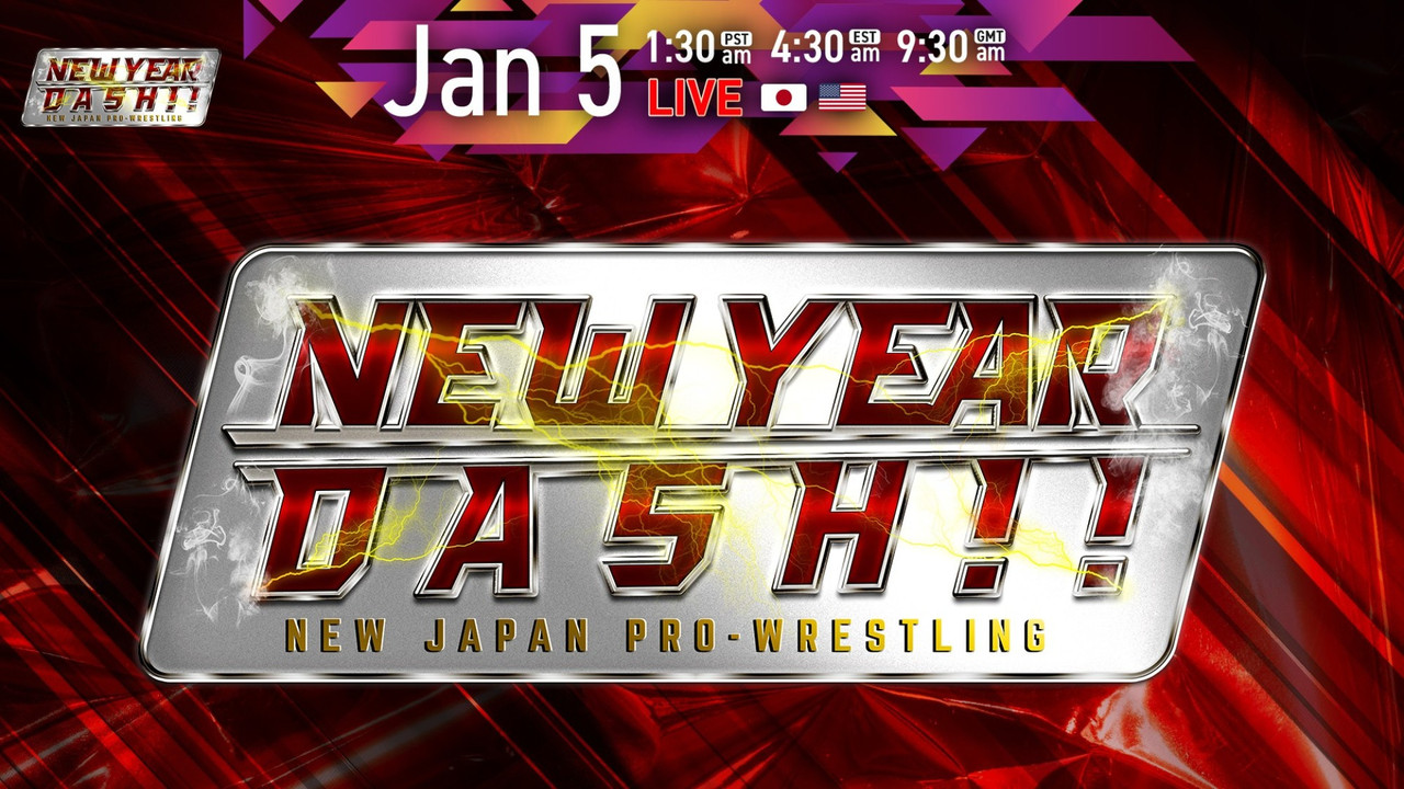 NJPW New Year Dash !! 2026 backdrop