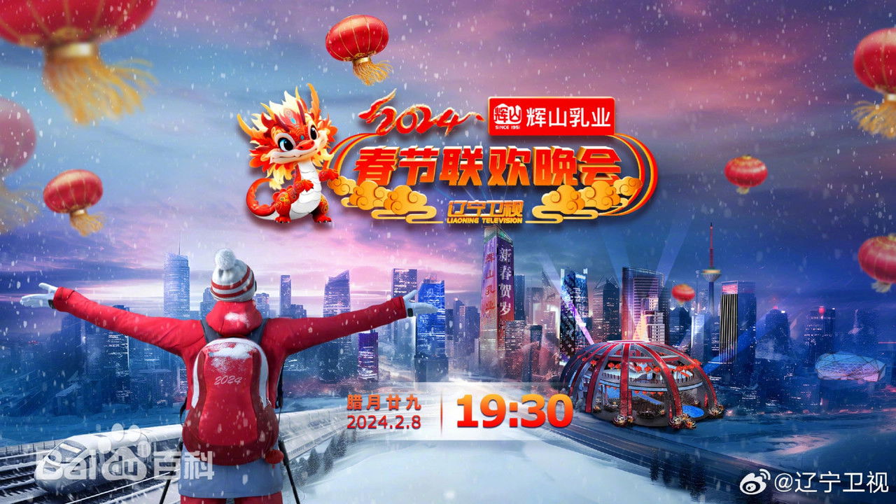 辽宁卫视春节联欢晚会 backdrop