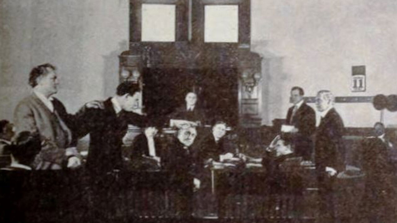 The Man Trap backdrop