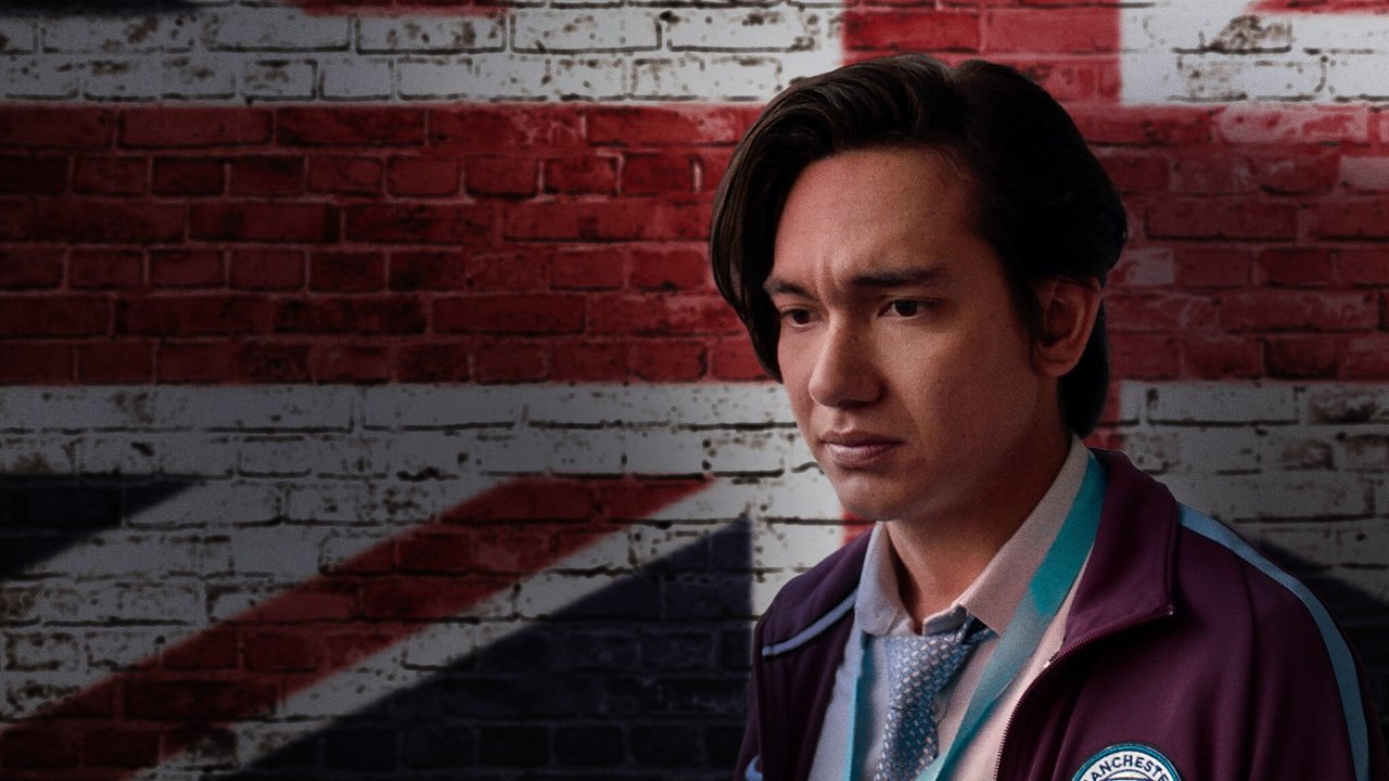 Hunter in The Blue Side of Manchester backdrop