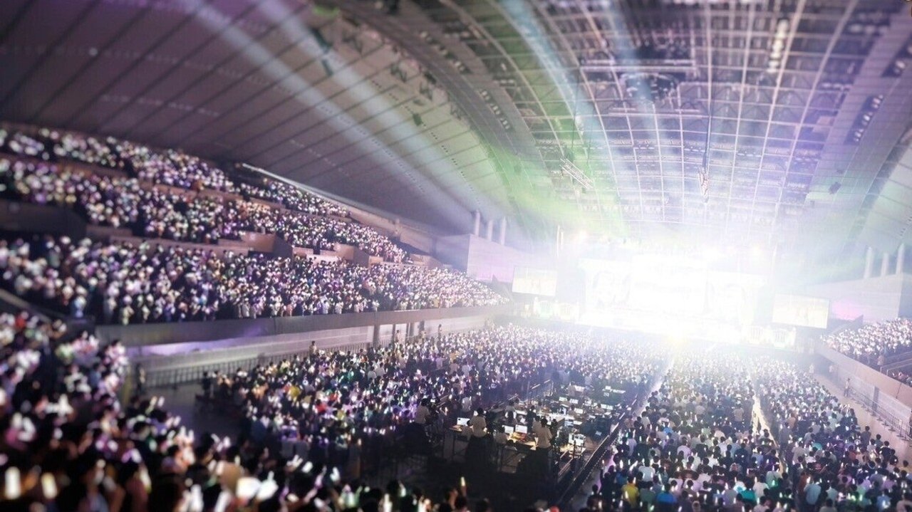 Love Live! Nijigasaki High School Idol Club UNIT LIVE & FAN MEETING vol.2 QU4RTZ ~Sweet Cafe ~ backdrop