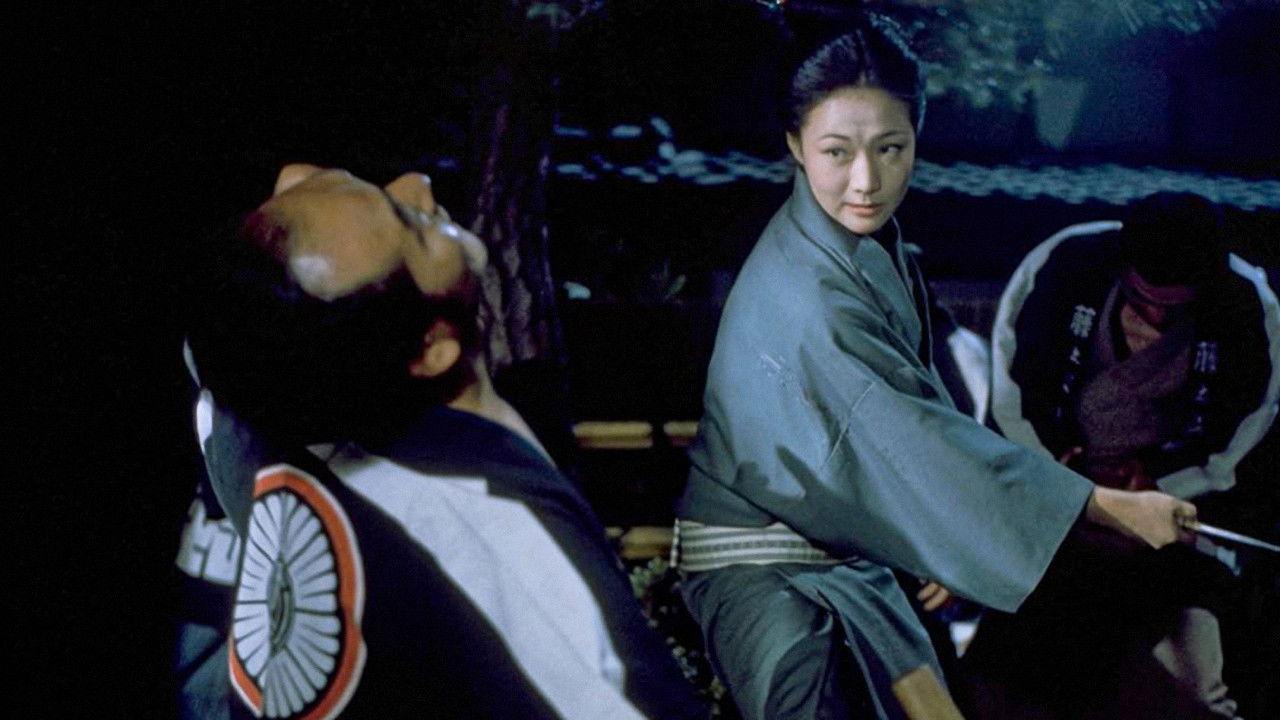 The Red Silk Gambler backdrop