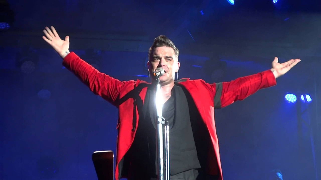 Robbie Williams - Live From Berlin, Germany / 2009 backdrop