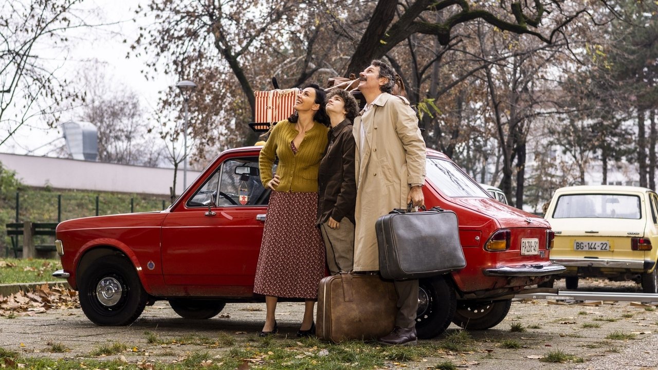Hajduk in Belgrade backdrop