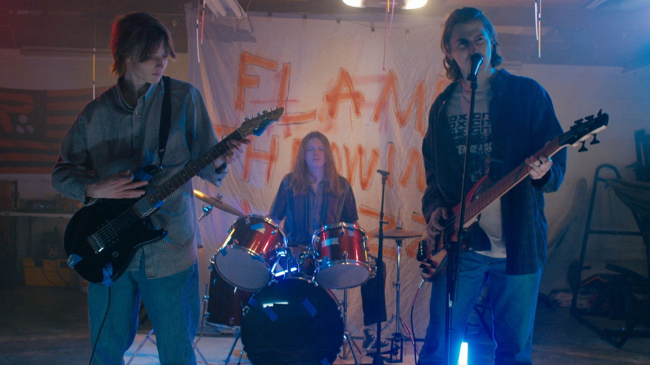 Flamethrowing Wizz backdrop