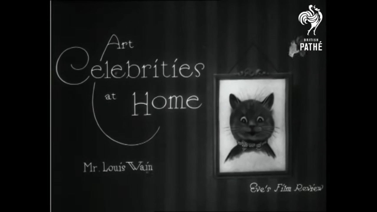 Art Celebrities at Home - Mr Louis Wain backdrop