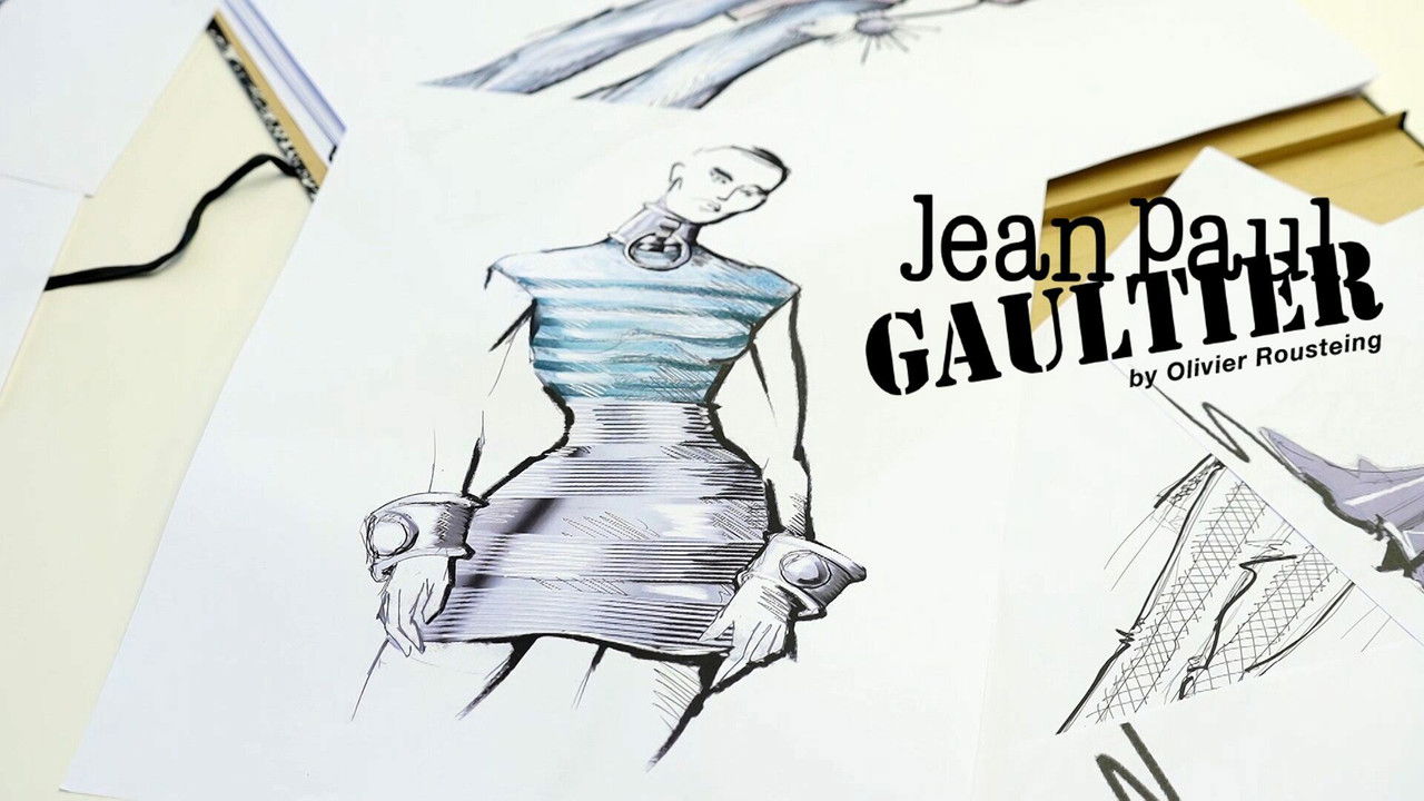 Jean Paul Gaultier By Olivier Rousteing backdrop