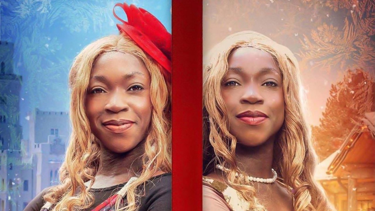 Christmas with the Twins backdrop