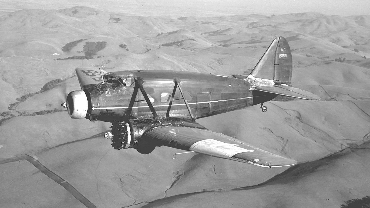 The Riddle of the Stinson backdrop