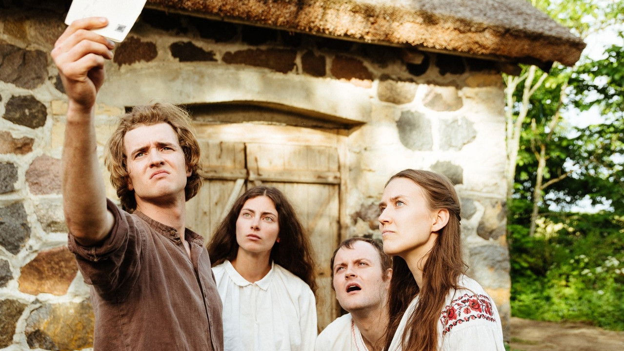 Faulty Brides backdrop