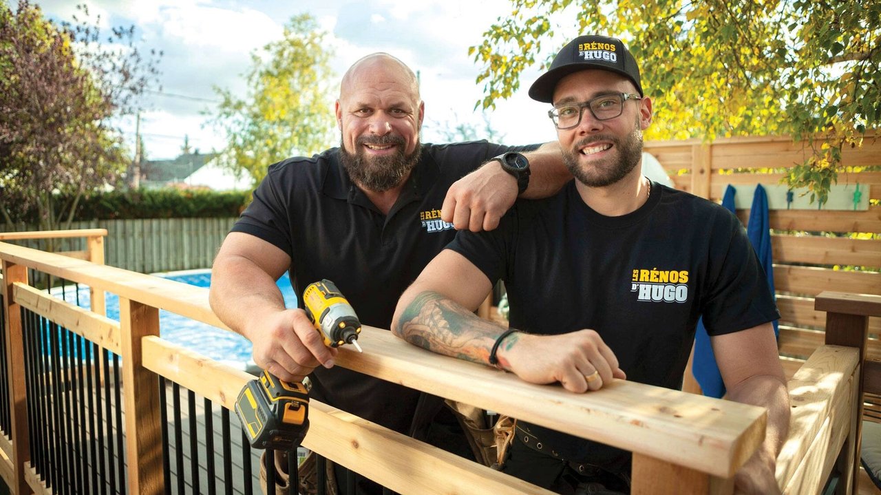 Les rénos d'Hugo backdrop