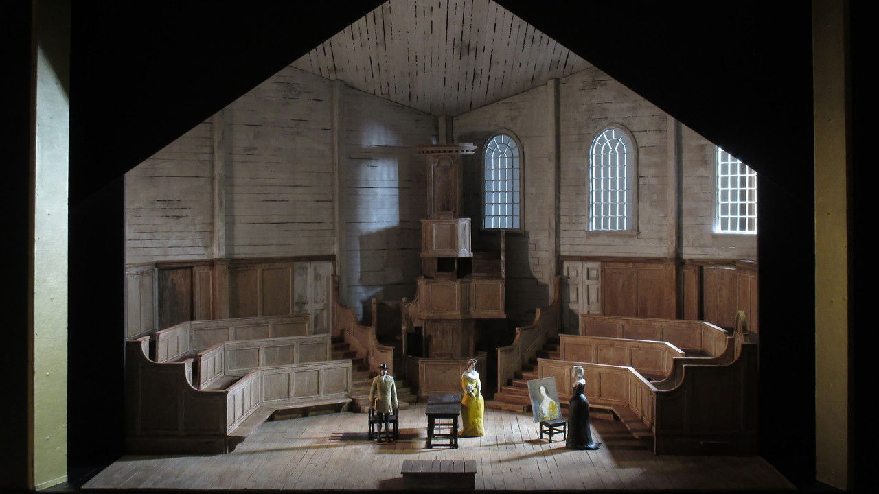 The Metropolitan Opera: I Puritani backdrop