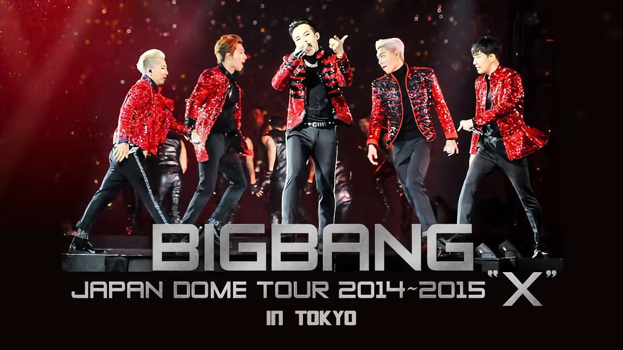 BIGBANG Japan Dome Tour "X" 2014~2015 backdrop