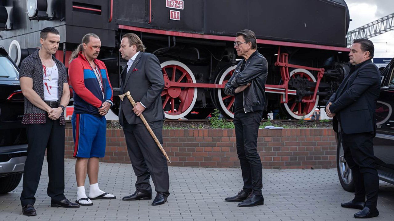 An Almost Perfect Scam backdrop