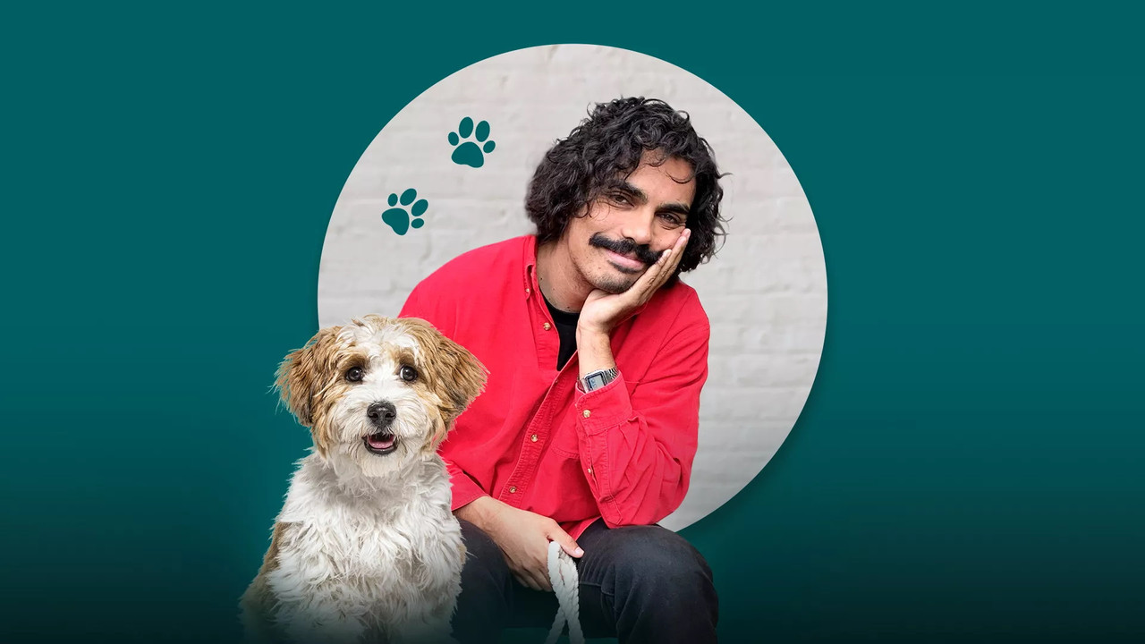 A Dog's World with Tony Armstrong backdrop