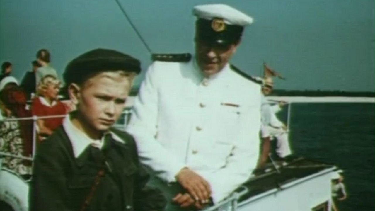 Lights on the River backdrop