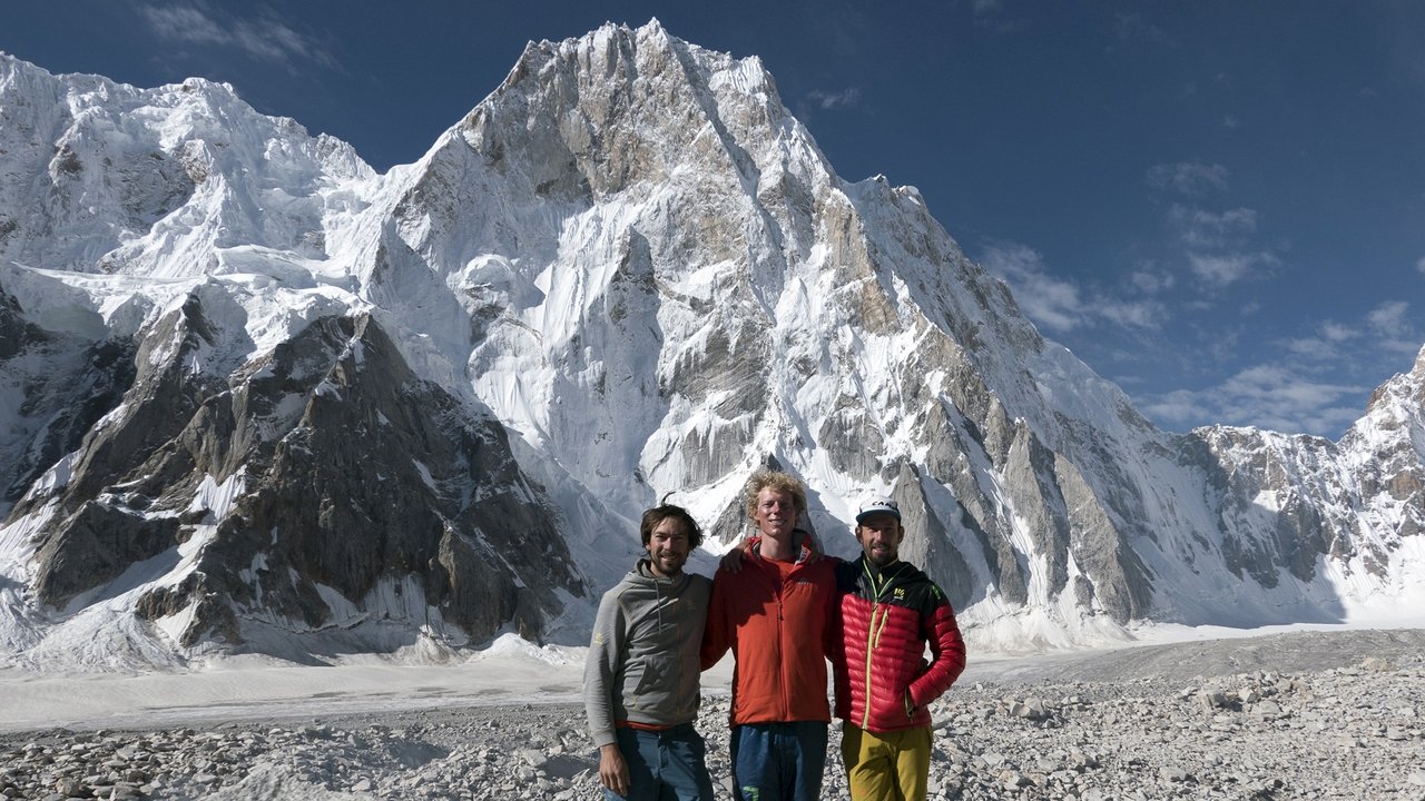 Climbing Latok 1 From The North backdrop