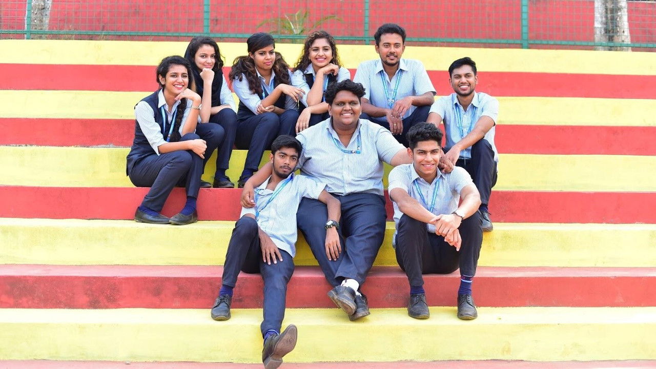 Oru Adaar Love backdrop