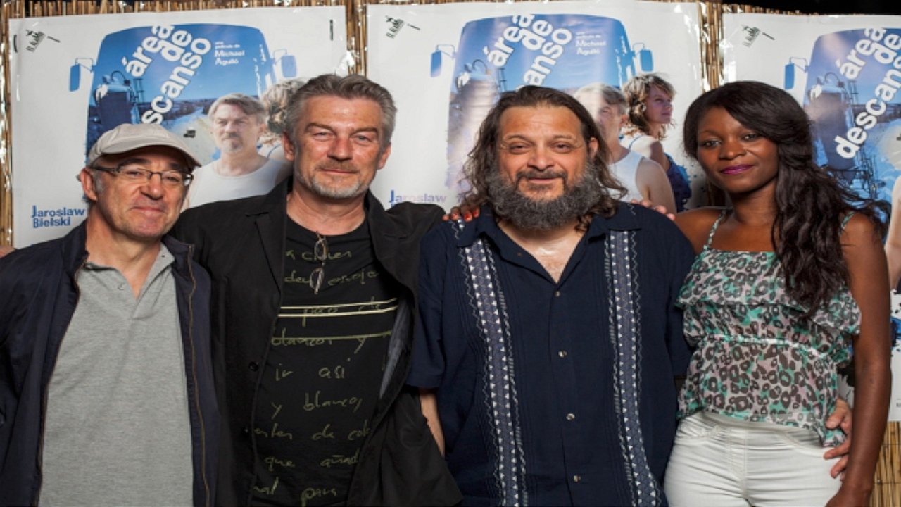 Área de descanso backdrop