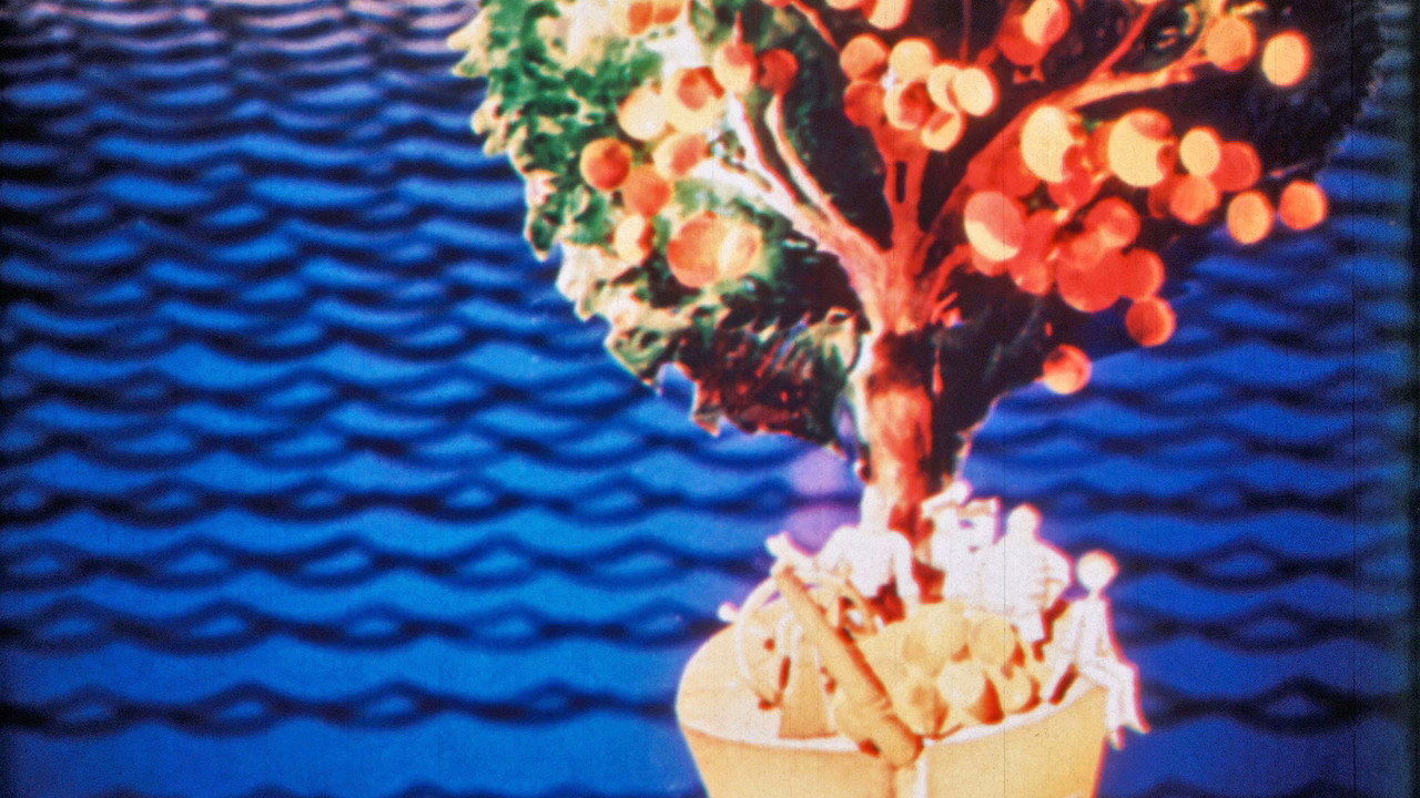 Orange Island backdrop