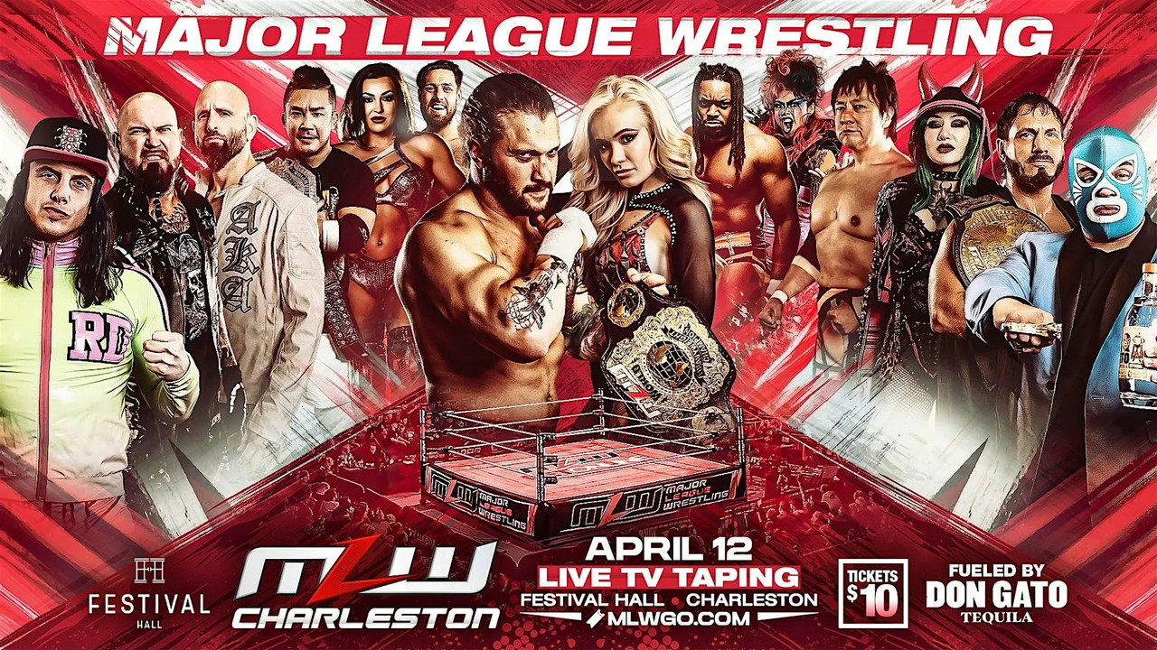 MLW & NJPW Present CMLL Fantastica Mania USA 2026 backdrop