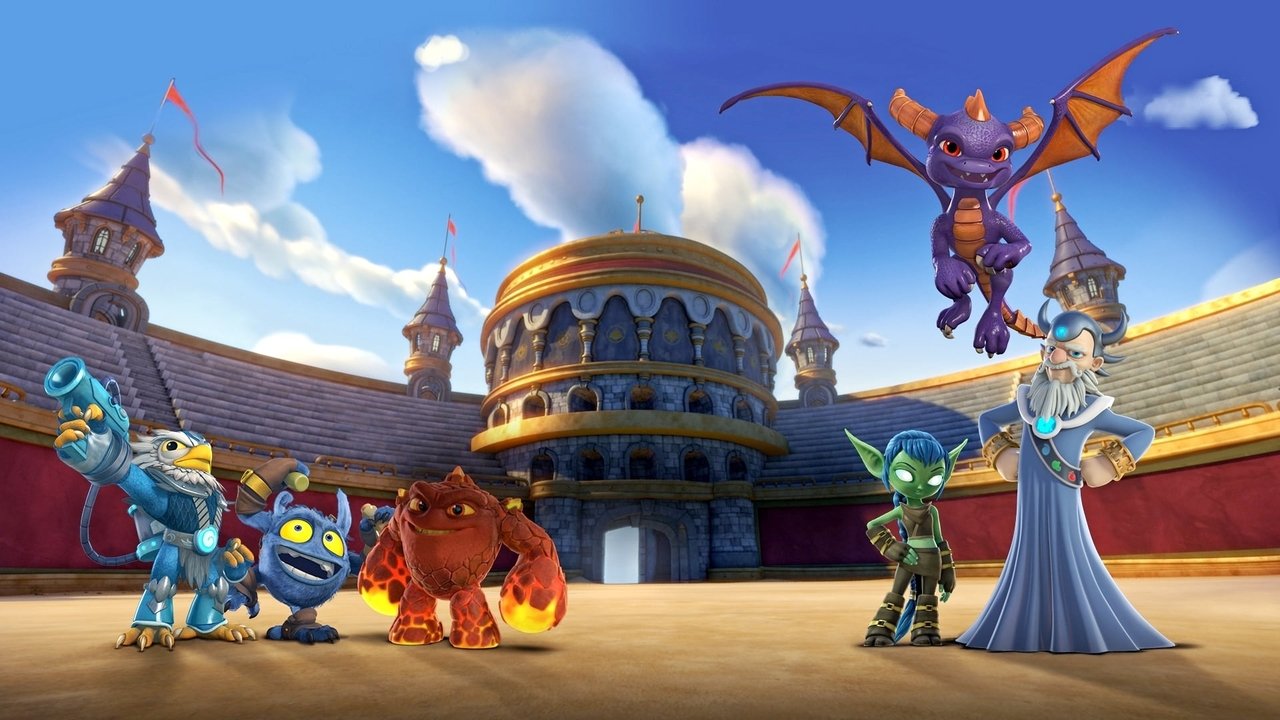 Skylanders Academy: Happy Birthday to You! backdrop