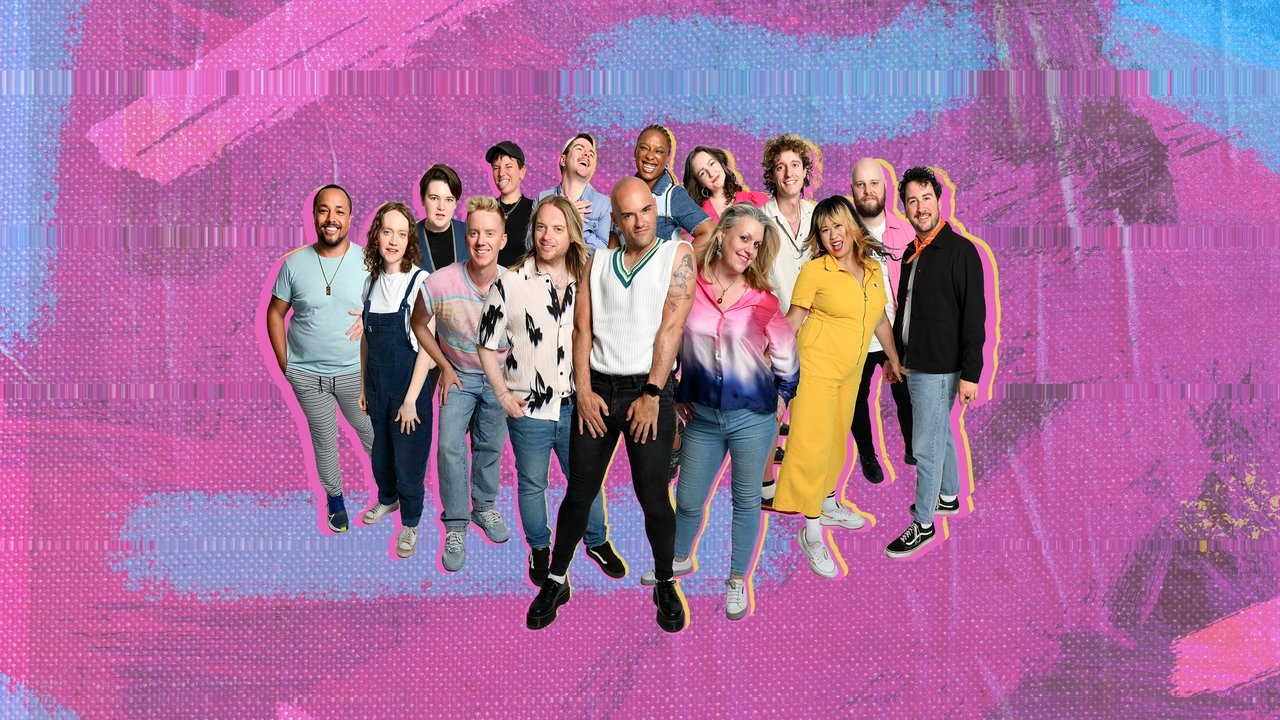 Live at the Queer Comedy Club backdrop