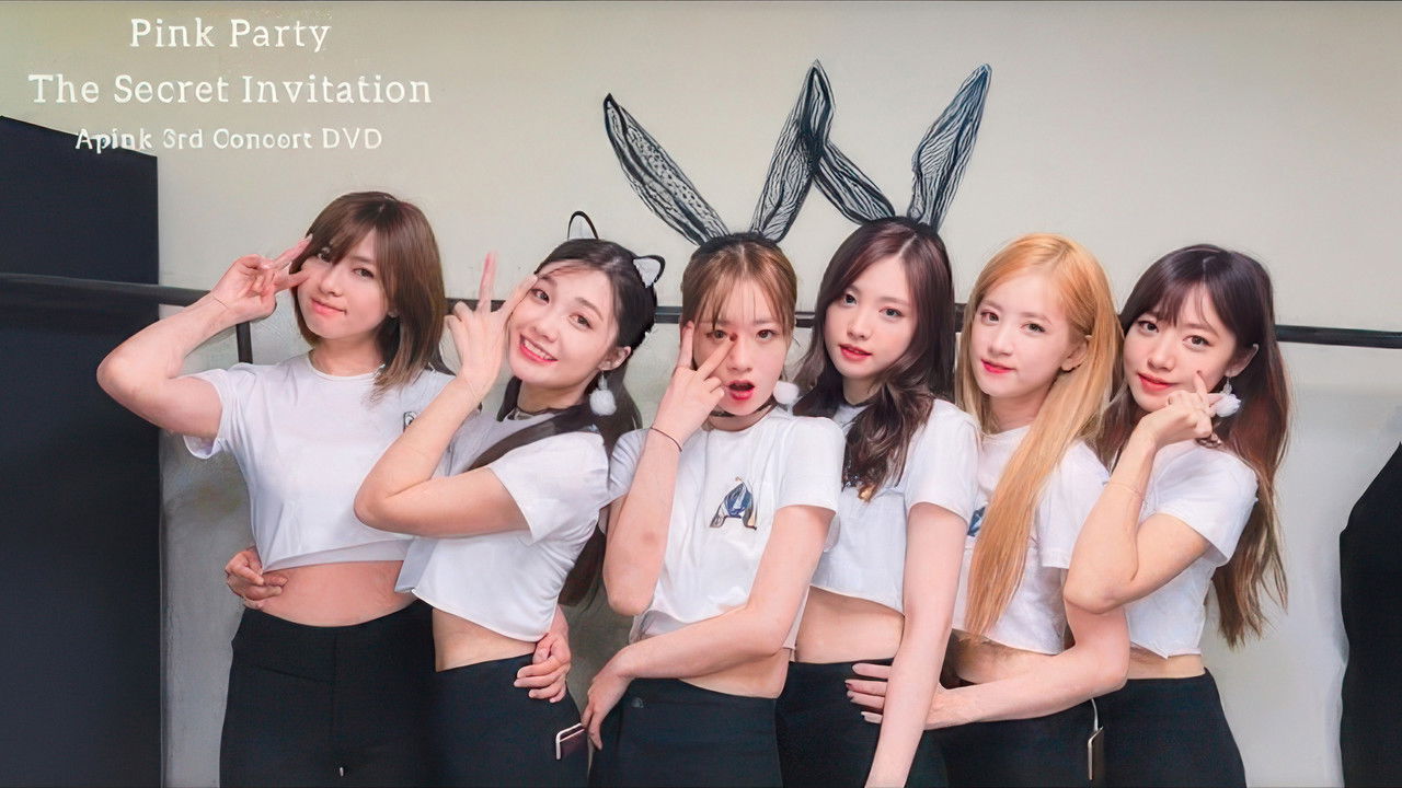 Apink 3rd Concert "Pink Party" backdrop