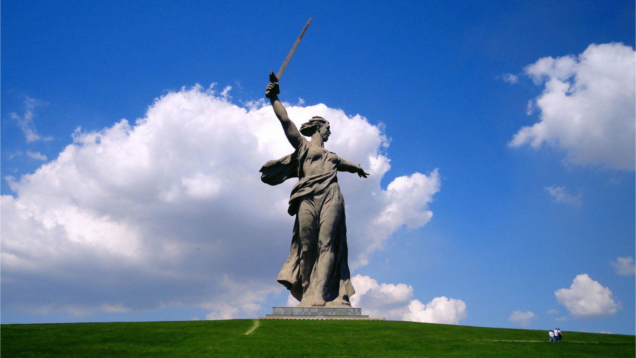 Советская Империя - Родина-Мать backdrop