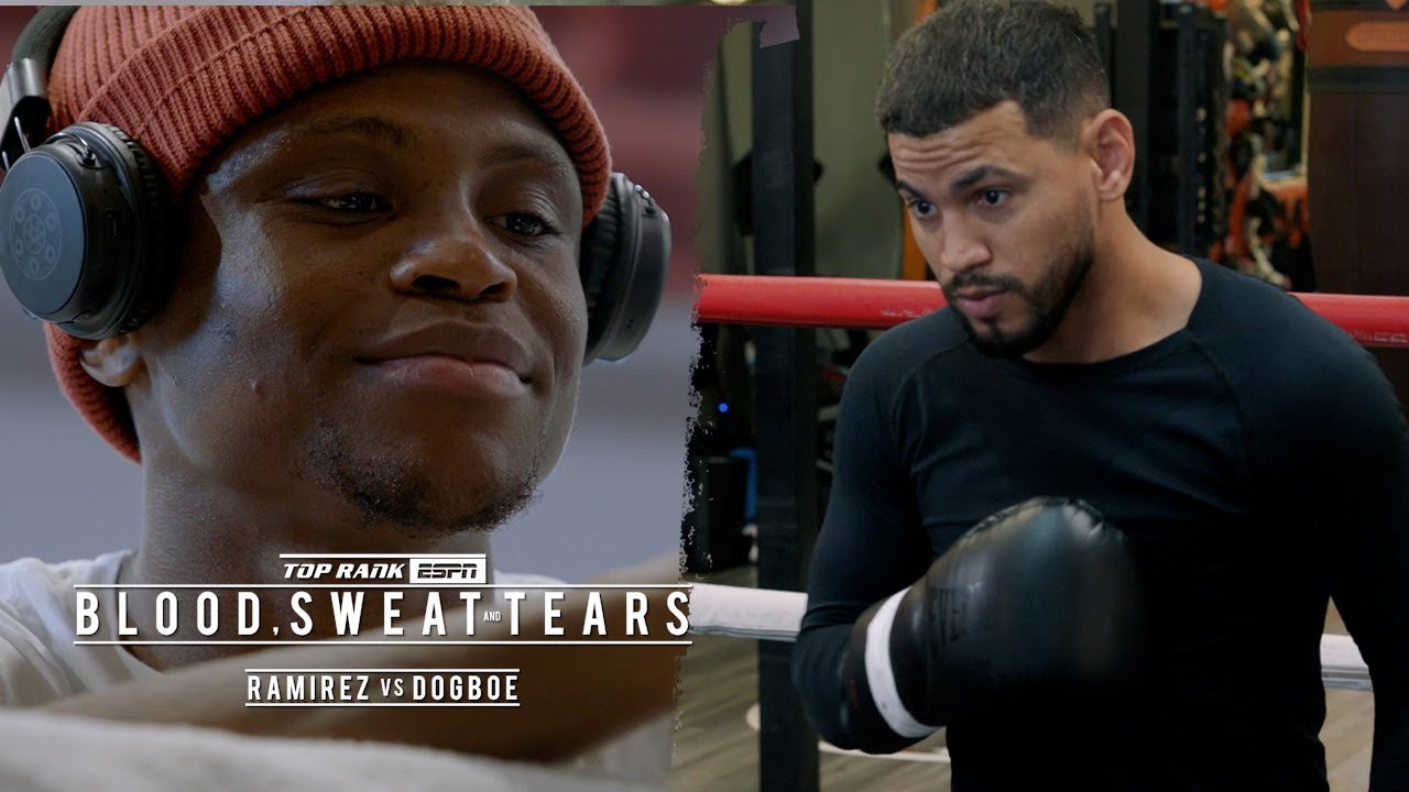 Blood, Sweat & Tears: Ramirez vs. Dogboe backdrop