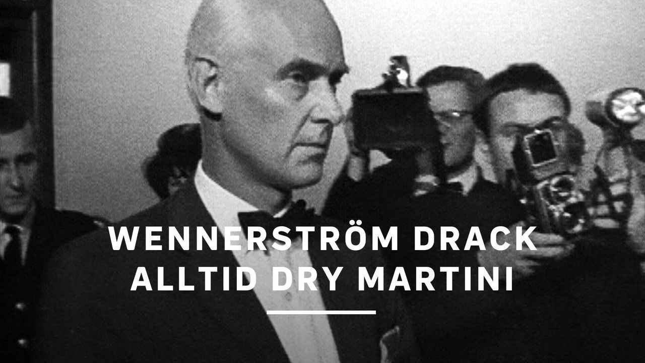 Wennerström drack alltid Dry Martini backdrop