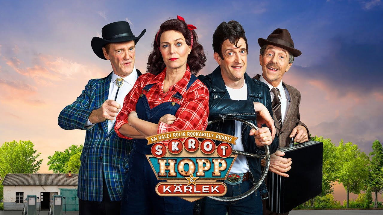 Skrot, hopp och kärlek backdrop