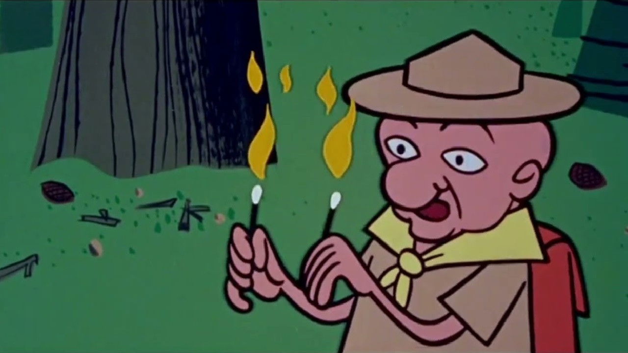 Scoutmaster Magoo backdrop