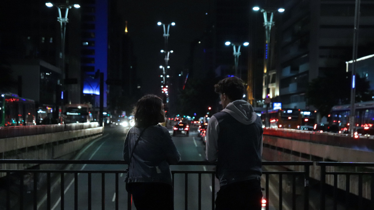 A Lonely Night backdrop