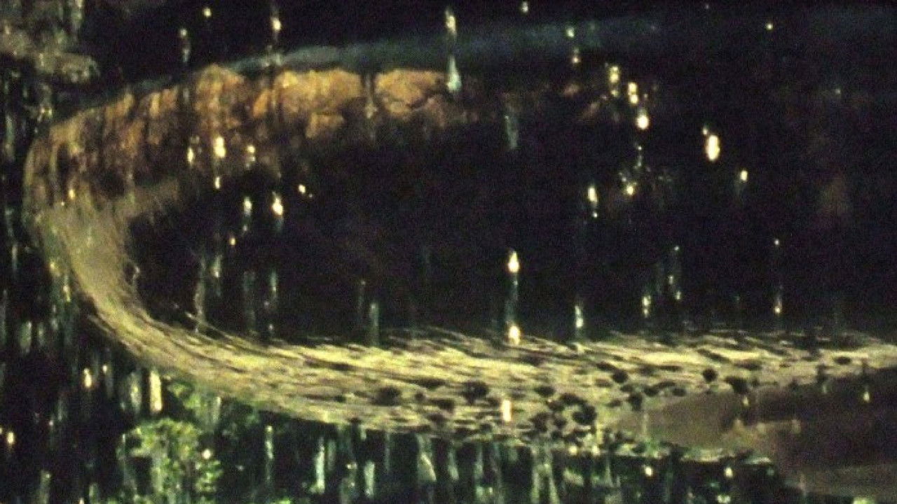 Rushing Green with Horses backdrop