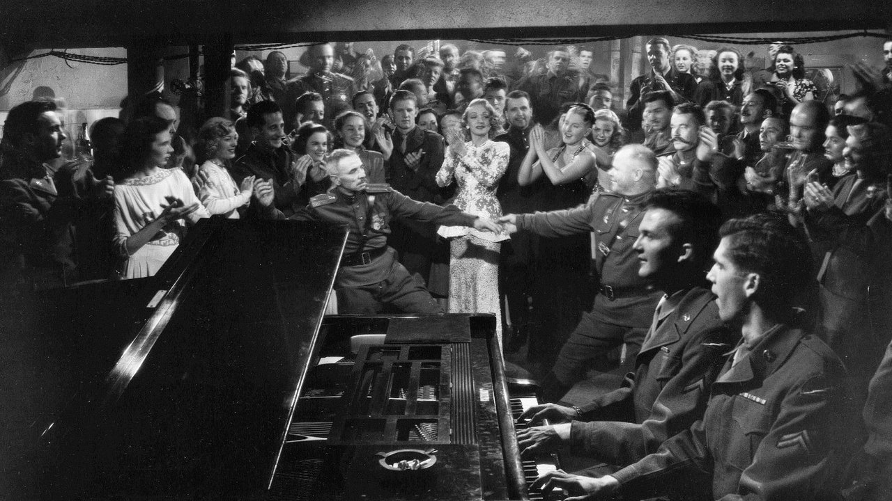 A Foreign Affair backdrop