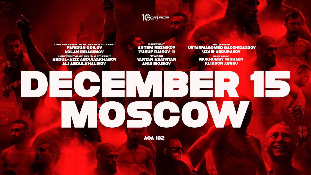 ACA 182: Odilov vs. Ibragimov backdrop