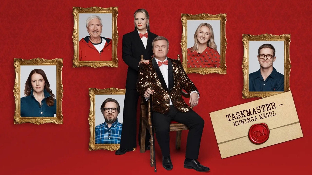 Taskmaster - kuninga käsul backdrop