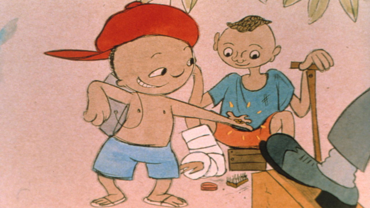 Jonas and Lisa backdrop