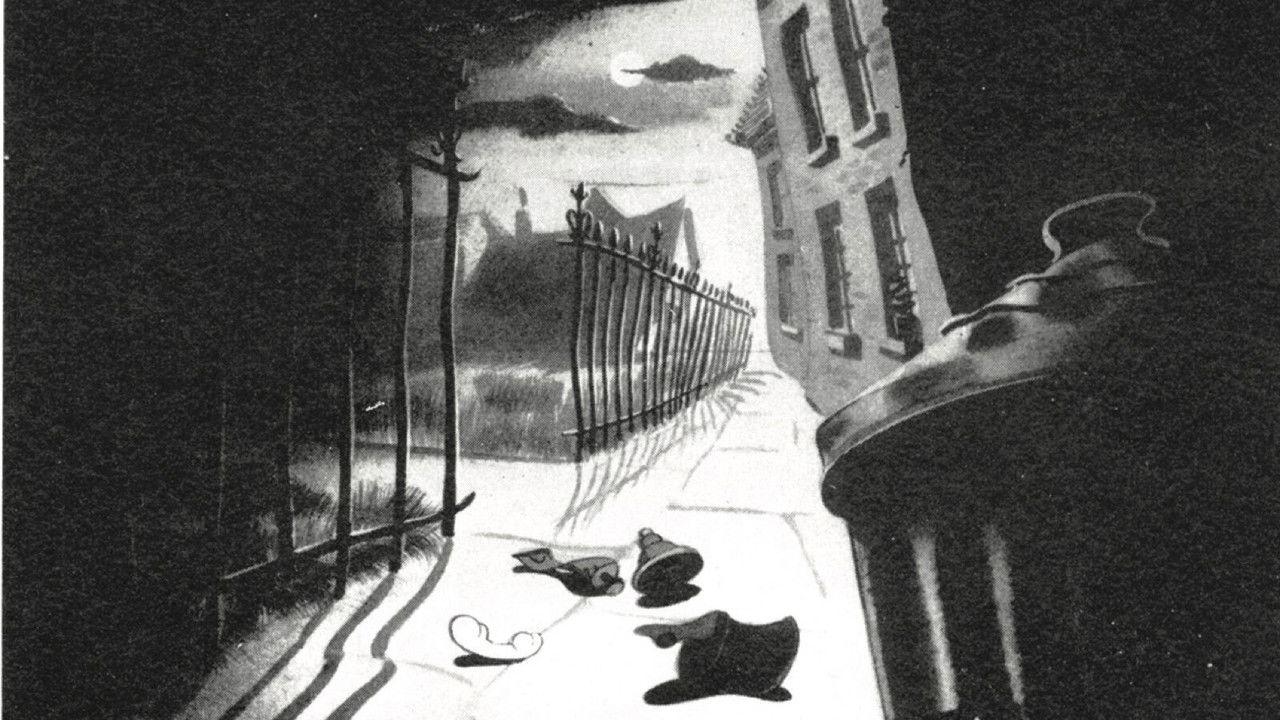 Dustbin Parade backdrop