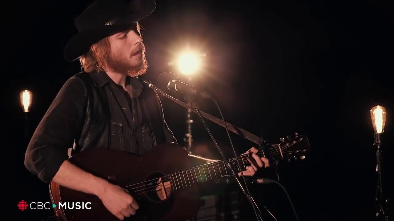 Colter Wall Live at CBC Music’s Studio backdrop